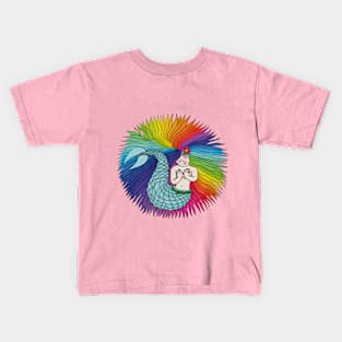 Rainbow Mermaid Kids T-Shirt